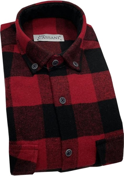 Erkek Kışlık Hakiki Oduncu Gömleği - 7398 modelleri