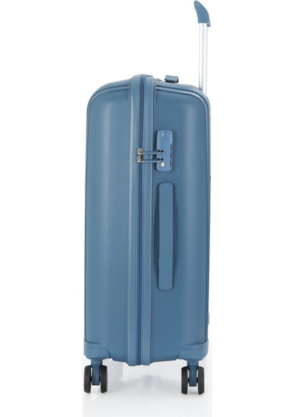 V305 Üçlü Polipropilen Valiz Seti Sky Blue modelleri