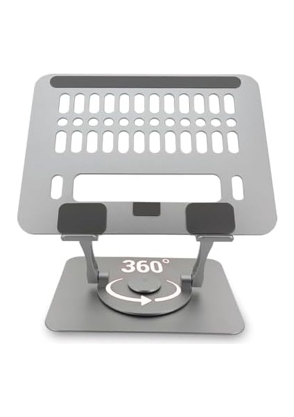 ZR-516 Alüminyum Taşınabilir 360 Derece Dönebilir Katlanabilir Laptop Standı modelleri