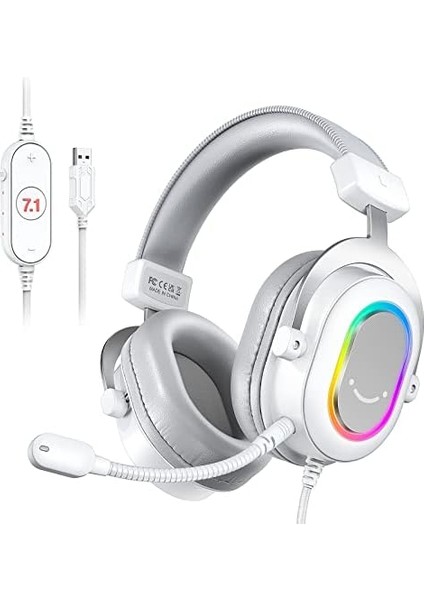 Fifine Ampligame H6W Beyaz Mikrofonlu Oyuncu Kulaklığı Bilgisayar ve Yayıncı Kulaklık modelleri