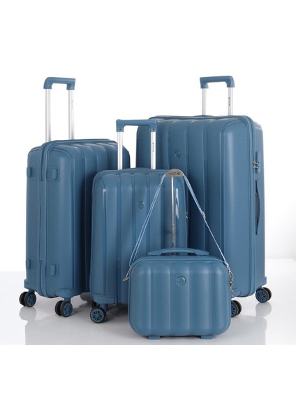 Polipropilen 4'lü Valiz Seti V305