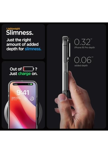 16 Pro ile Uyumlu Ince Kılıf Crystal Sararma Karşıtı Duraclear Hava Kanalı Teknolojisi Askeri Sınıf Koruma Crystal Clear Şeffaf Kapak - ACS08112 fiyatları