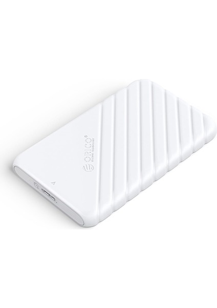 USB 3.0 Micro B 2.5' Inch Sata SSD Hard Disk Kutusu Beyaz