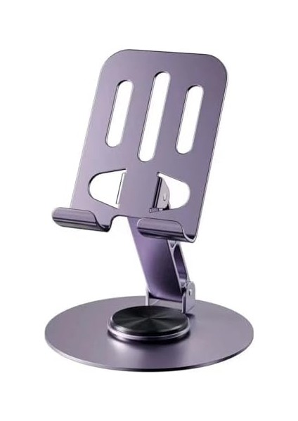 Metal 360 Derece Dönebilen Çift Nokta Ayarlı Çok Fonksiyonlu Tablet ve Telefon Standı fiyatları