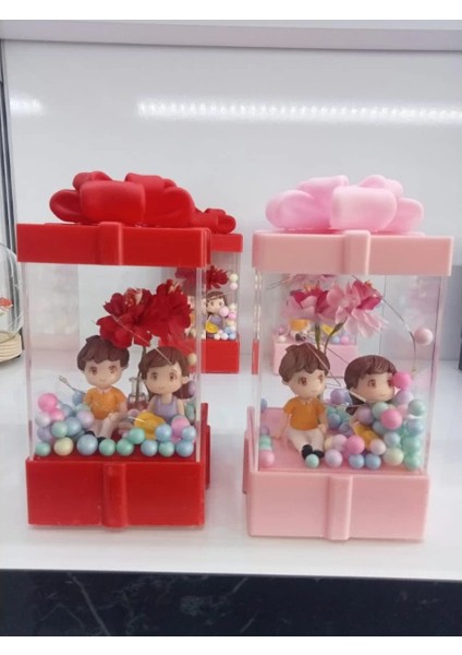 Dekoratif Müzikli Hediye Kutusu