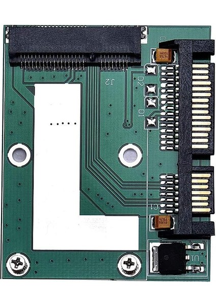 5137 Msata (Mini Sata) SSD To Sata Çevirici Dönüştürücü Adaptör