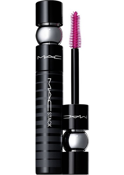 Macstack Siyah Daha Uzun Daha Hacim Etkili Maskara (12ML)