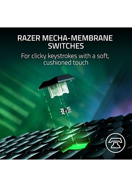 Ornata V3 Tenkeyless - Kompakt Düşük Profil Oyun Klavyesi (Meka-Membran Anahtarlar, Özel Medya Tuşları, Manyetik Yumuşak Dokunuşlu Bilek Desteği) Tr Düzeni | Siyah fiyatları