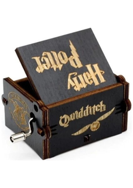 Harry Potter Ahşap Çevirmeli Müzik Kutusu