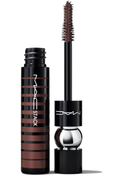Yeni Chestnut Kahverengi Tonunda Macstack Maskara 12ML / Doğal Görünen Kirpikler