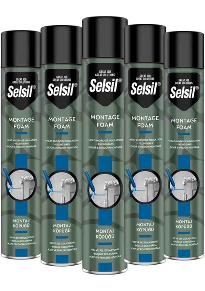 Pu Montaj Köpüğü Manuel 600 gr (1 Koli 16 Adet )