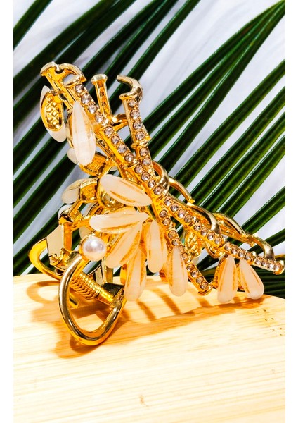 7 cm Lüks Parlak Taşlı Toka fiyatları