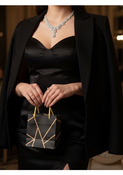 Kartiyer Kelepçe Bileklik Şık Kadınlar İçin Zirkon Taşlı Çelik Bileklik | Altın - Gümüş - Rose Çelik Kelepçe Bileklik