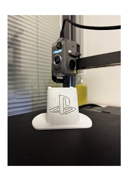 TRAK3D Ps5 Kol Standı Beyaz - Tekli Playstation 5 Kontrolcü Standı - Daylight Edition modelleri