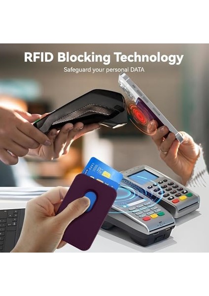 Mag-Safe Cüzdan - 12/13/14/15/16 Serileri Için Manyetik Kartlık, Güçlü Mıknatıs, Rfıd Koruma, Premium Deri, 3 Kart Kapasiteli, Şık & Hafif Tasarım, Mor fiyatları