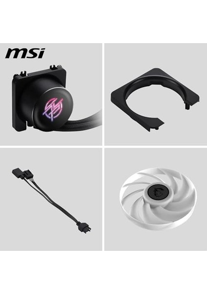 Msı Mpg Corelıquıd P13 360 360 mm Argb Gen2 2.1 LCD Ekranlı Sıvı Işlemci Soğutucusu fiyatları