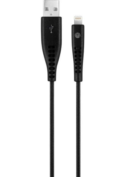 By Usb-A - Lightning 2A Şarj Kablosu 300CM-SIYAH - 3DK37S