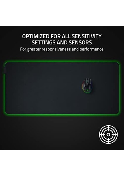 Goliathus Chroma 3xl - Yumuşak Oyun Fare Altlığı, Rgb Aydınlatmalı, Mikro Dokulu Kumaş Yüzeyli, Siyah fiyatları