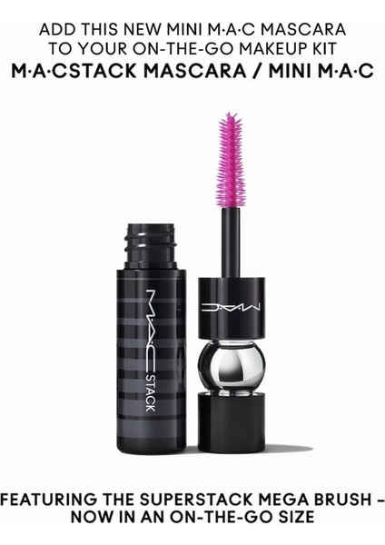 Mini Macstack Daha Uzun Daha Hacim Etkili Maskara (8ml) indirimleri