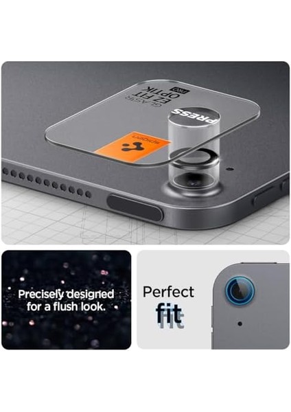 iPad Air 13 Inç/air 11 Inç M3 (2025) / M2 (2024) ile Uyumlu Kamera Lens Camı Koruyucu Kolay Kurulum Glas.tr Ez Fit Optik Pro (2 Adet) Space Gray - AGL07801 modelleri