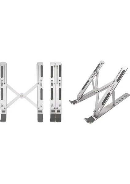 Plus ADS-AL05 Alüminyum Ayarlı Laptop Notebook Yükseltici Tutucu Stand fiyatları