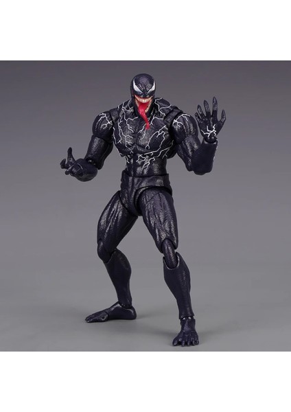 Venom 2 Action Figure Ortak Hareketli Değişim Yüz Heykeli Figür 18 cm ( Özel Seri ) modelleri