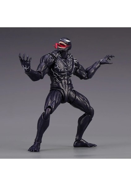 Venom 2 Action Figure Ortak Hareketli Değişim Yüz Heykeli Figür 18 cm ( Özel Seri ) fırsatları