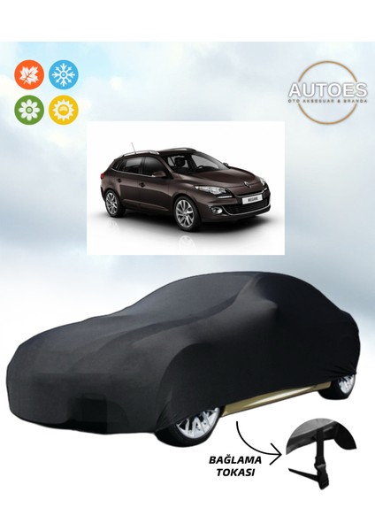 Renault Megane 3 Sedan Araba Brandası,oto Branda Alttan Bağlantı Tokalı Siyah
