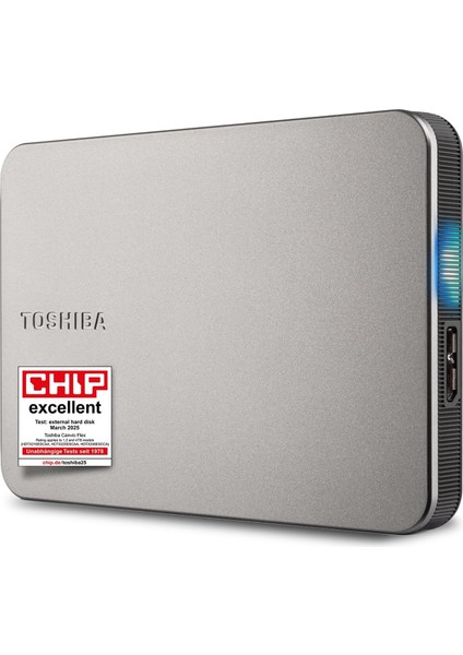 Canvio 2.5" 2tb USB 3.2 Gen-1 + Type-C + Type-A (HDTX220ESCAA) Taşınabilir Harici Sabit Disk