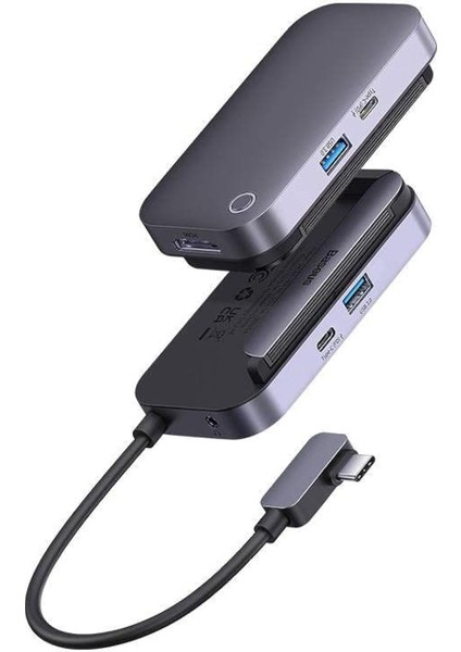 Padjoy 4-Port Type-C Hub -Gri