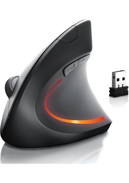 Kablosuz Optik Ergonomik Dikey Mouse 1600 Dpı Dizüstü, Masaüstü, Yoğun Kullanım fiyatları