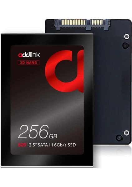 Addlink 256GB 510-400 Mb/s 2.5' Sata Iıı 6gb/s SSD AD256GBS20S3S