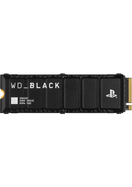 Wd_black 1tb SN850P 4tb Nvme M.2 SSD Ps5 Konsolları Için Resmi Lisanslı Depolama Genişletmesi, 7300MB/S'YE Kadar, Soğutucu ile - WDBBYV0010BNC-WRSN
