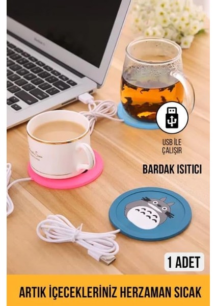 USB Bardak Altı Isıtıcı | Taşınabilir, Sessiz Çalışan, Içecek Tutucu - Çay Kahve Biberon Için USB Girişli Isıtıcı (40°c - 80°c) modelleri
