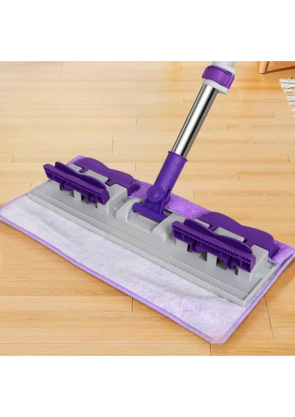 Mandallı Mop Seti – 360° Döner Başlıklı Zemin Temizleme Paspası + 1 Yedek Mop Bezi modelleri