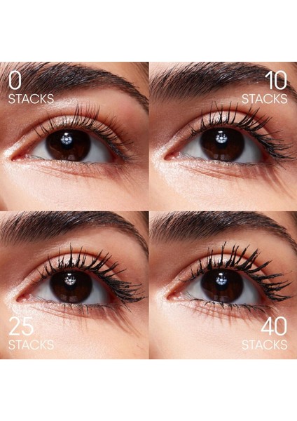 Mini Macstack Maskara 8ml Tek Maskara Sınırsız Görünüm / Seyahat Boy modelleri