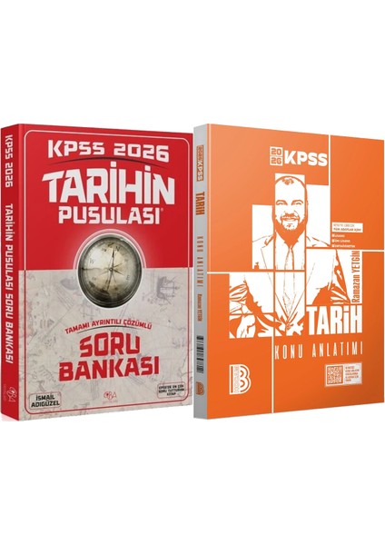 2026 Kpss Tarihin Pusulası Soru Bankası - 2026 Kpss Tarih Konu Anlatımı