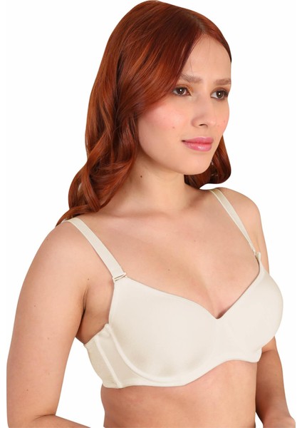 Ekru Mı 190B Pedli Balenli Sütyen