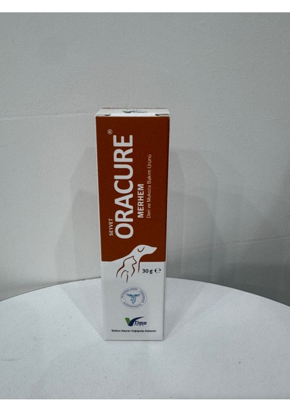 Oracure Merhem Deri ve Mukoza Bakım Ürünü 30G (Kedi ve Köpekler Için)