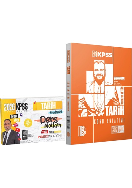 2026 Kpss Tarih Akademisi Video Ders Notları - 2026 Kpss Tarih Konu Anlatımı