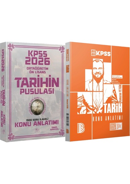 2026 Kpss Ortaöğretim Ön Lisans Tarihin Pusulası Konu Anlatımı Ismail Adıgüzel - 2026 Kpss Tarih Konu Anlatımı