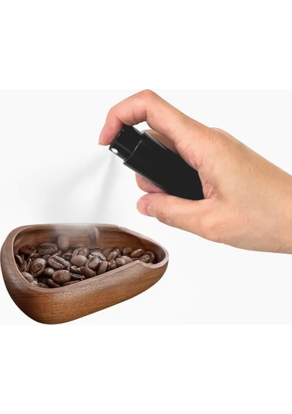 Ahşap Kahve Çekirdeği Dozaj Kupası ve Sprey Şişesi Seti modelleri