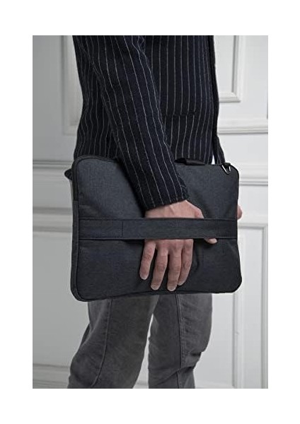 Simple Air- Pro 13-13.3-14 Inç Darbeye Karşı Korumalı Su Geçirmez Laptop Çantası. Füme (Füme/tek Beden) fiyatları