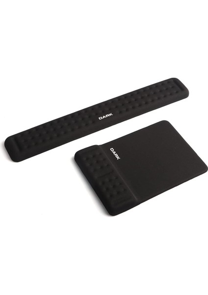 Dark Klavye + Mause Bilek Destekli Ergonomik Mousepad Set (440X55X17MM / 230X160X17MM)