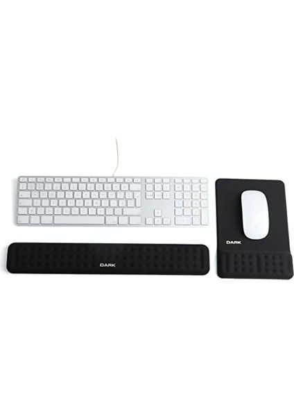 Dark Klavye + Mause Bilek Destekli Ergonomik Mousepad Set (440X55X17MM / 230X160X17MM) modelleri