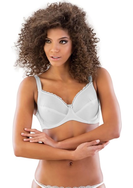 Beyaz Mı Emay 114 C Balenli Toparlayıcı Sütyen