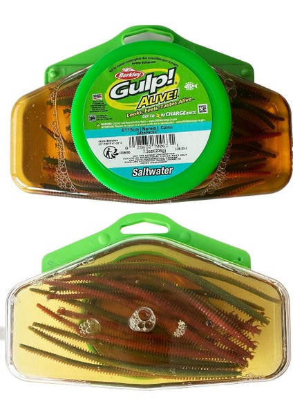 Gulp Alive 15CM Lrf Silikon Yem – Camo