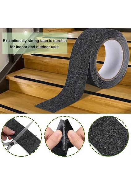 Kaydırmaz Bant 5CMX5M Merdiven Bandı 50MM Zemin Kaydırmaz Bant