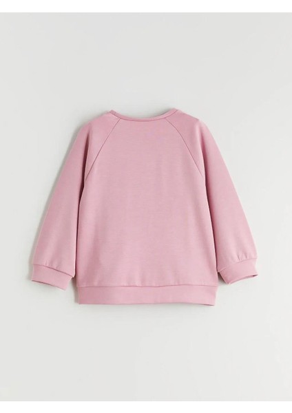 Bisiklet Yaka Kız Çocuk Sweatshirt ve Eşofman Altı (W5) fırsatları