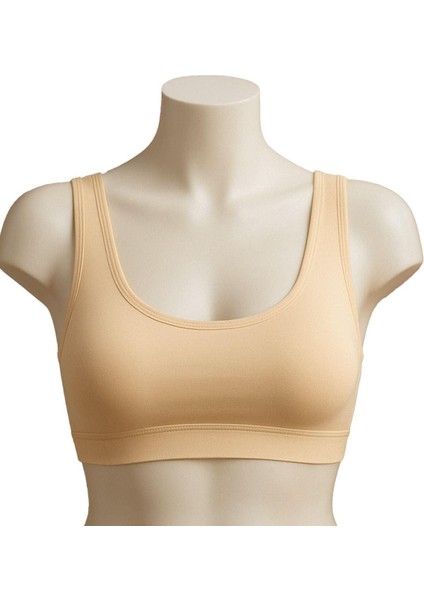 Ten Mı Emay 1816 6&apos;lı Pedli Kalın Askılı Alıştırma Sütyeni